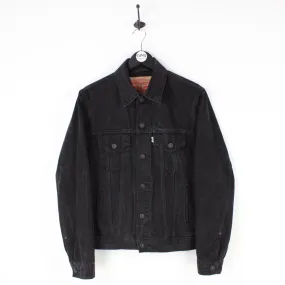 Mens LEVIS Denim Jacket Black | Small