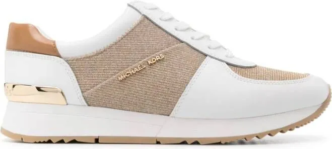 Michael Kors Allie panelled sneakers Neutrals