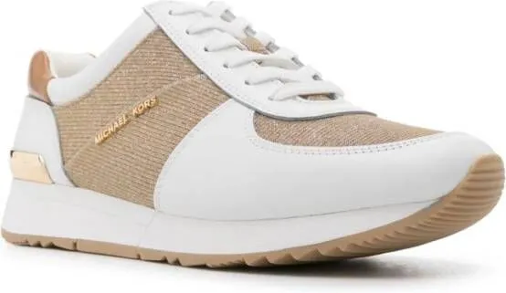 Michael Kors Allie panelled sneakers Neutrals