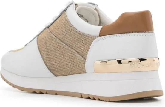 Michael Kors Allie panelled sneakers Neutrals