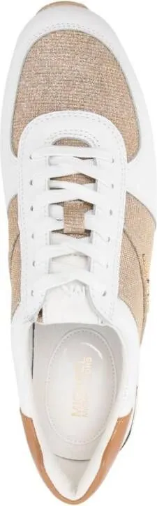 Michael Kors Allie panelled sneakers Neutrals