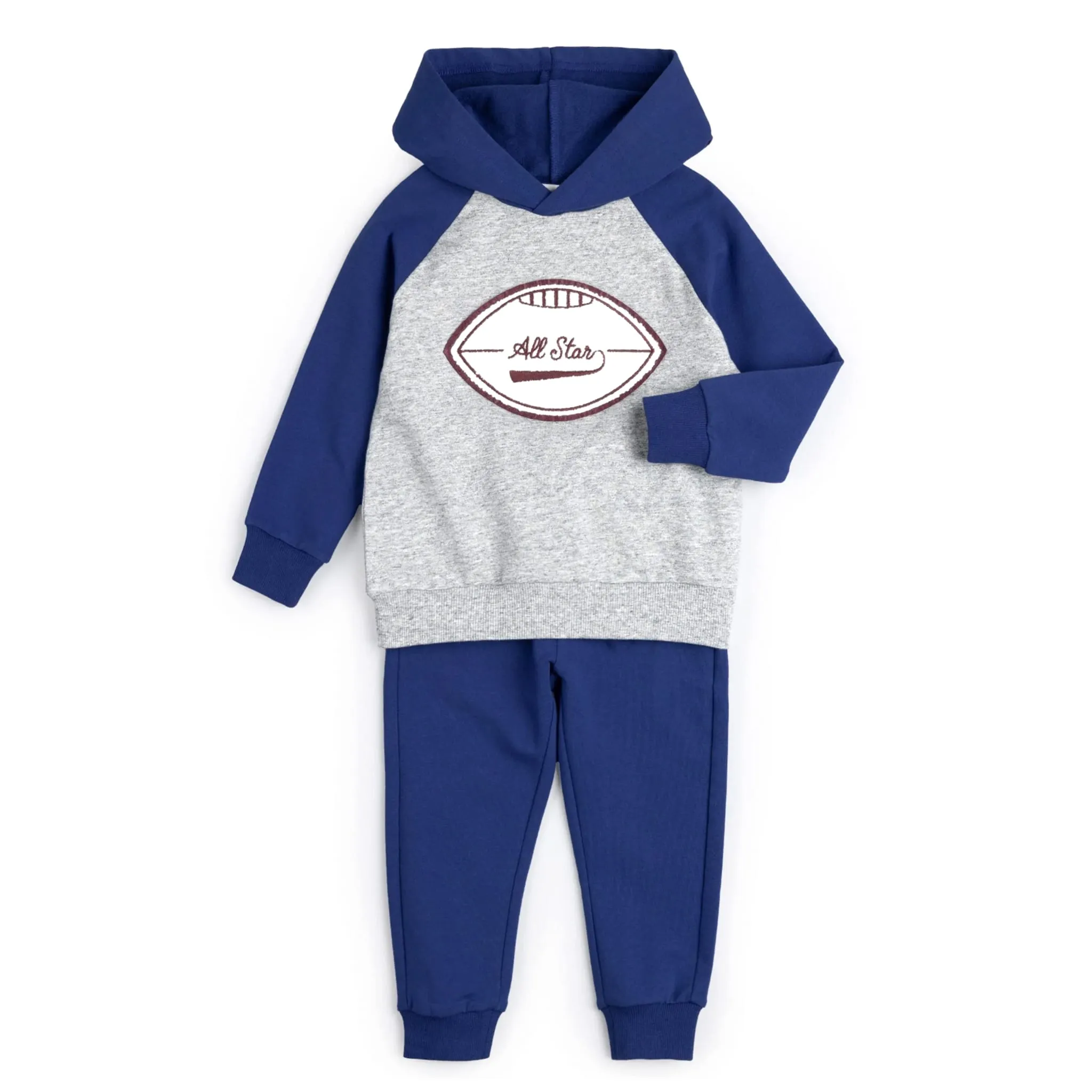 Miles All-Star Hoodie Jogger Set 3-24m  - Clement