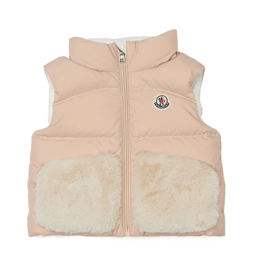 Moncler Vive Vest Light Brown 1A00020_595ZJ