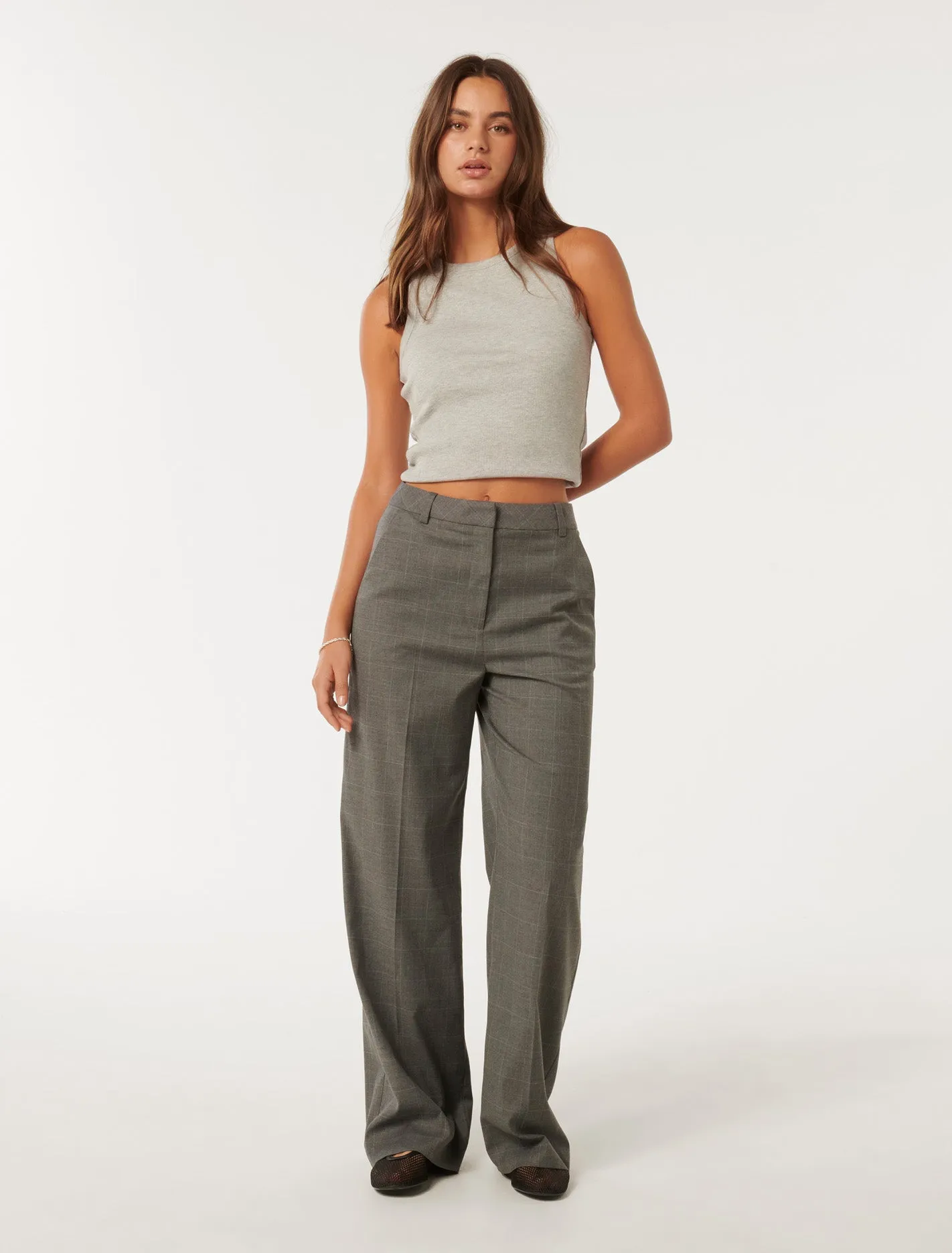 Monique Wide-Leg Trousers