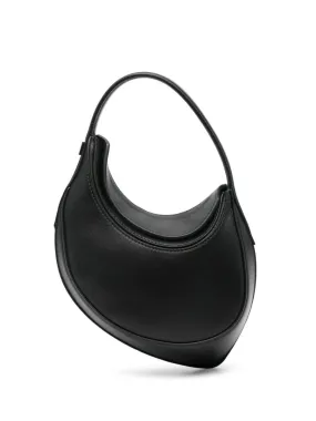 Mugler    Mugler Spiral Curve 02 Mini Leather Shoulder Bag