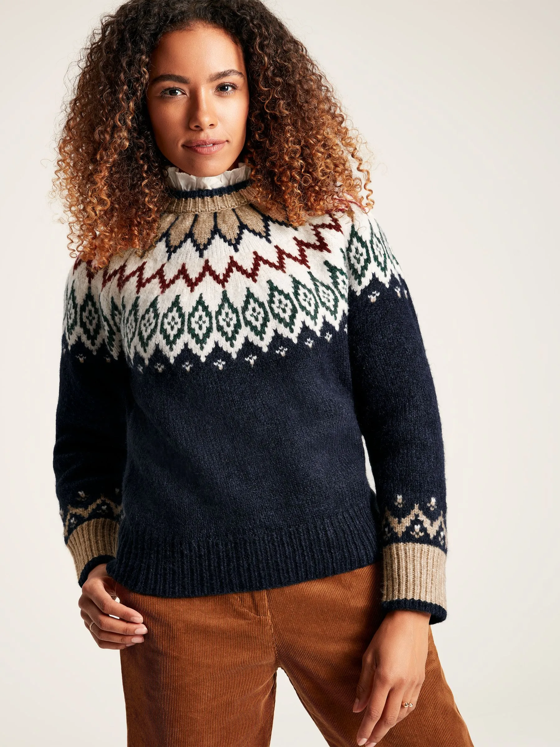 Navy Fair Isle Jumper