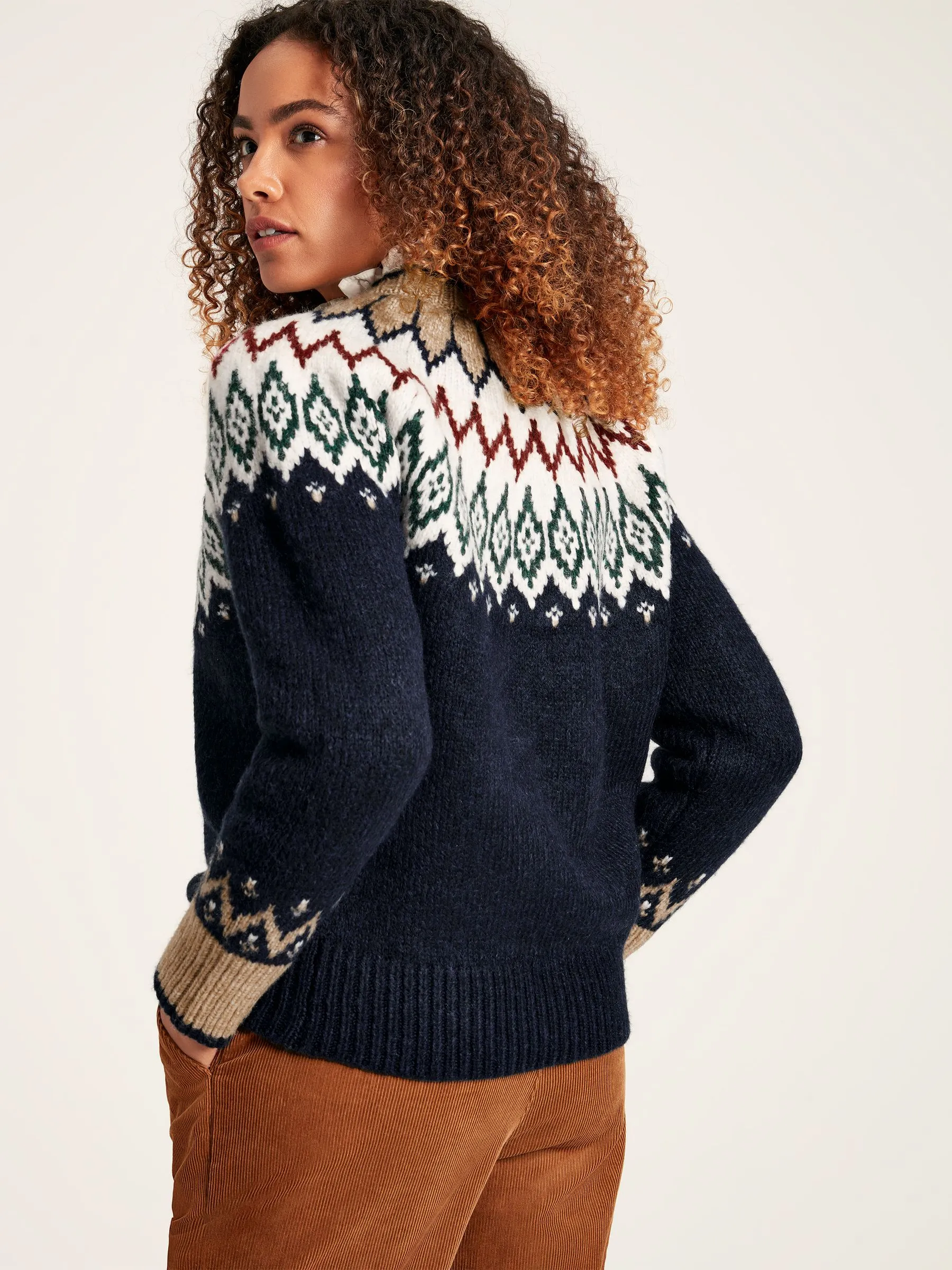 Navy Fair Isle Jumper