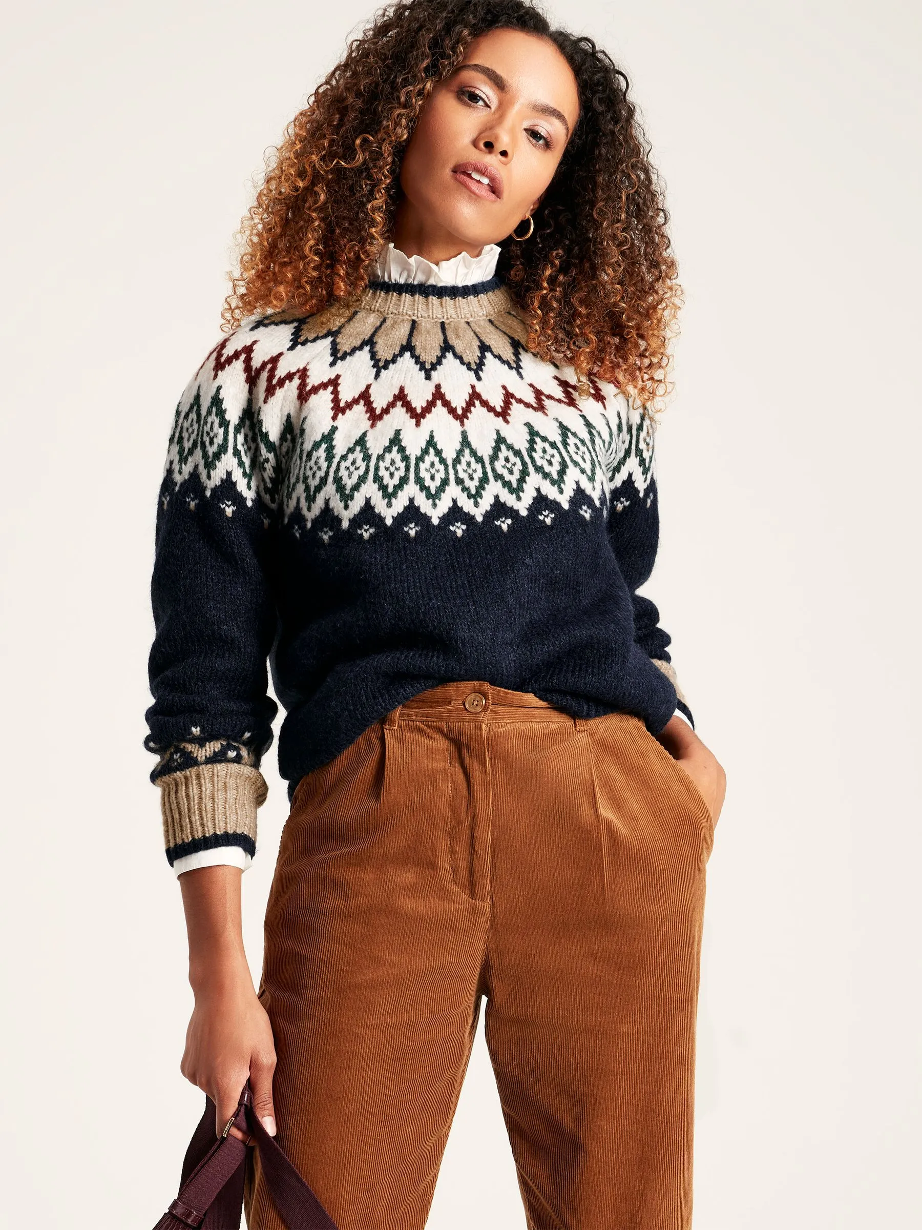 Navy Fair Isle Jumper