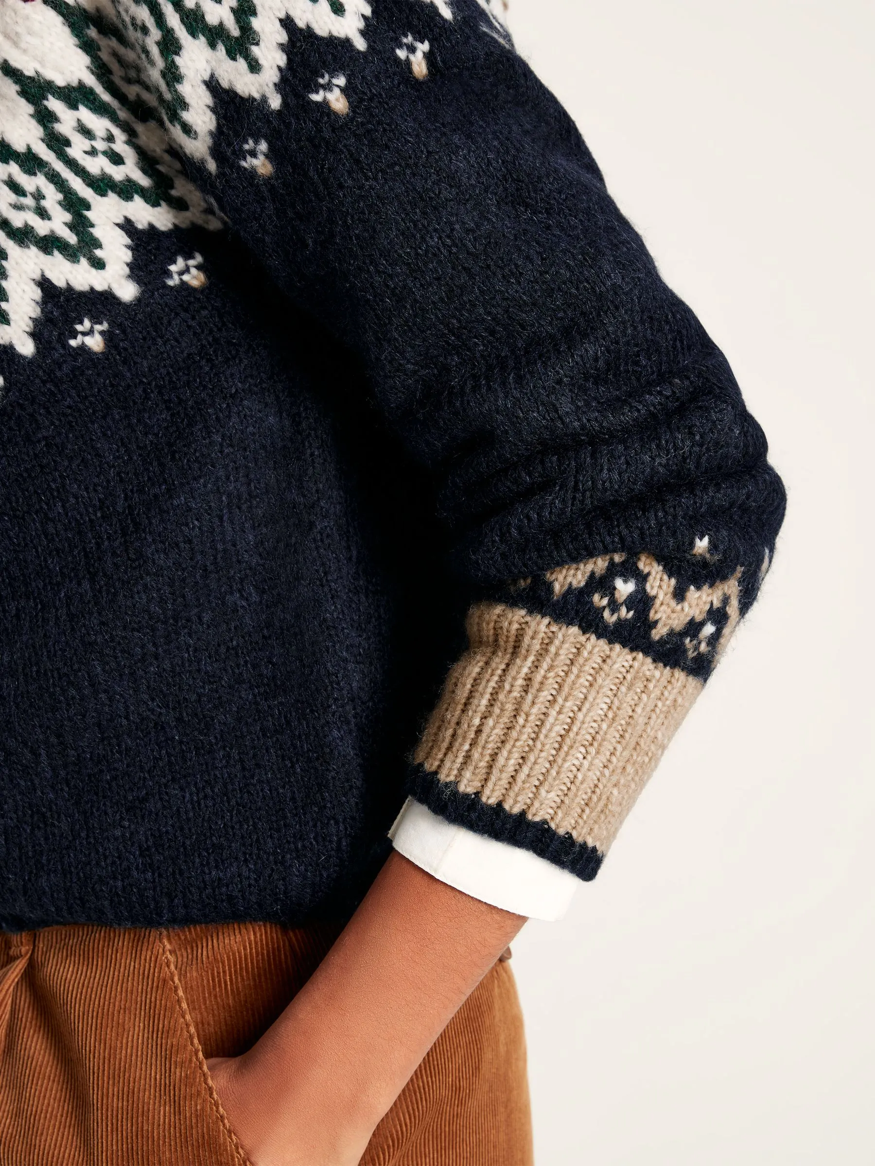 Navy Fair Isle Jumper