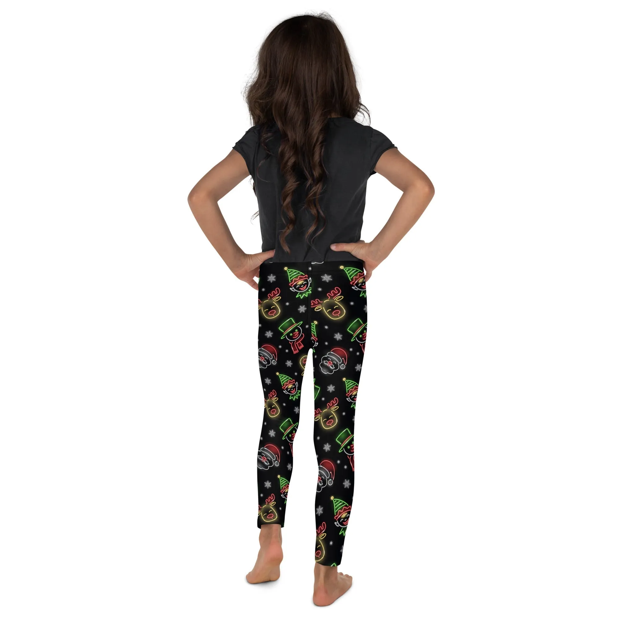 Neon Christmas Kid's Leggings