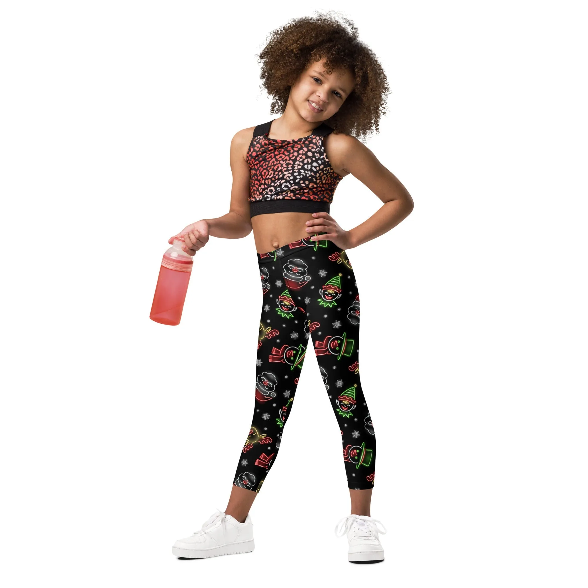 Neon Christmas Kid's Leggings