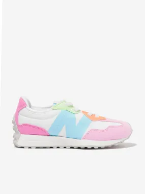 New Balance Girls 327 Logo Trainers in Multicolour