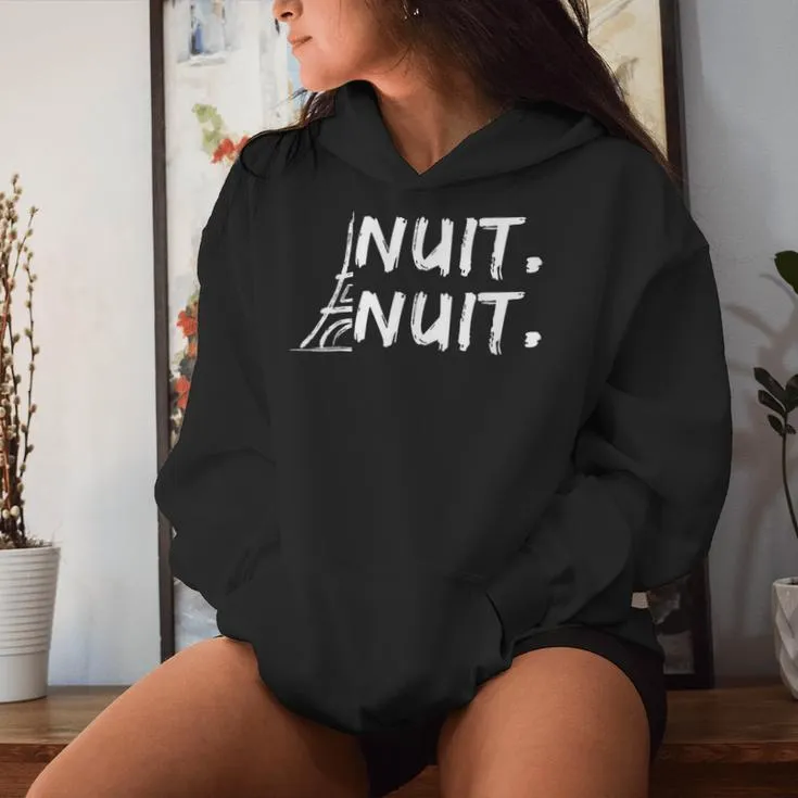 Nuit Nuit For And Lover Basketball Women Hoodie