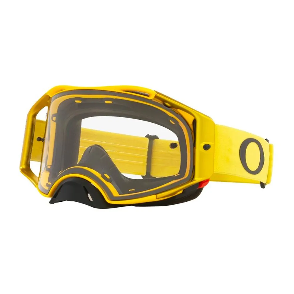 Oakley - Airbrake Yellow W/ Clear Lens Goggles