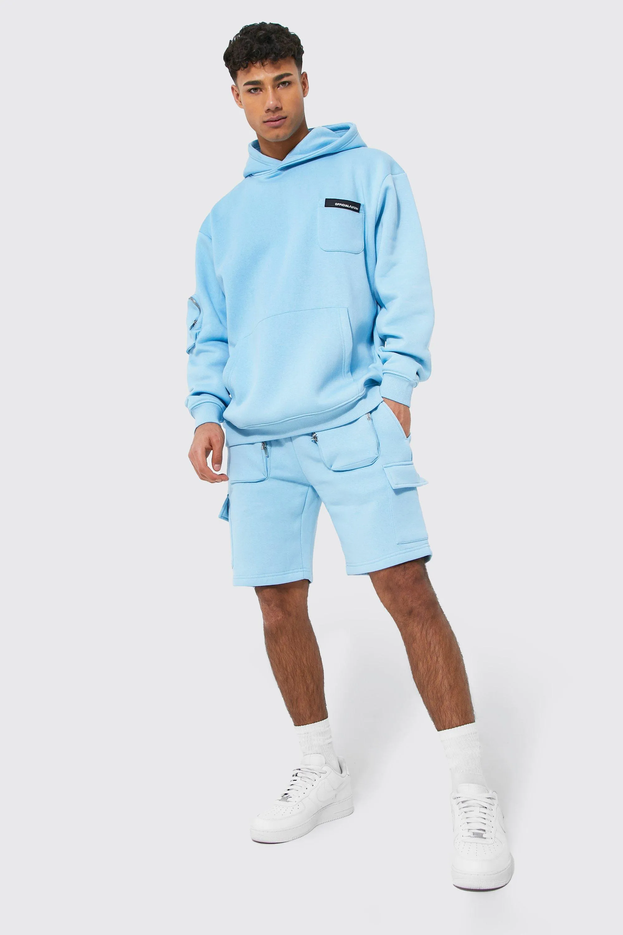 Oversized Official Cargo Short Tracksuit