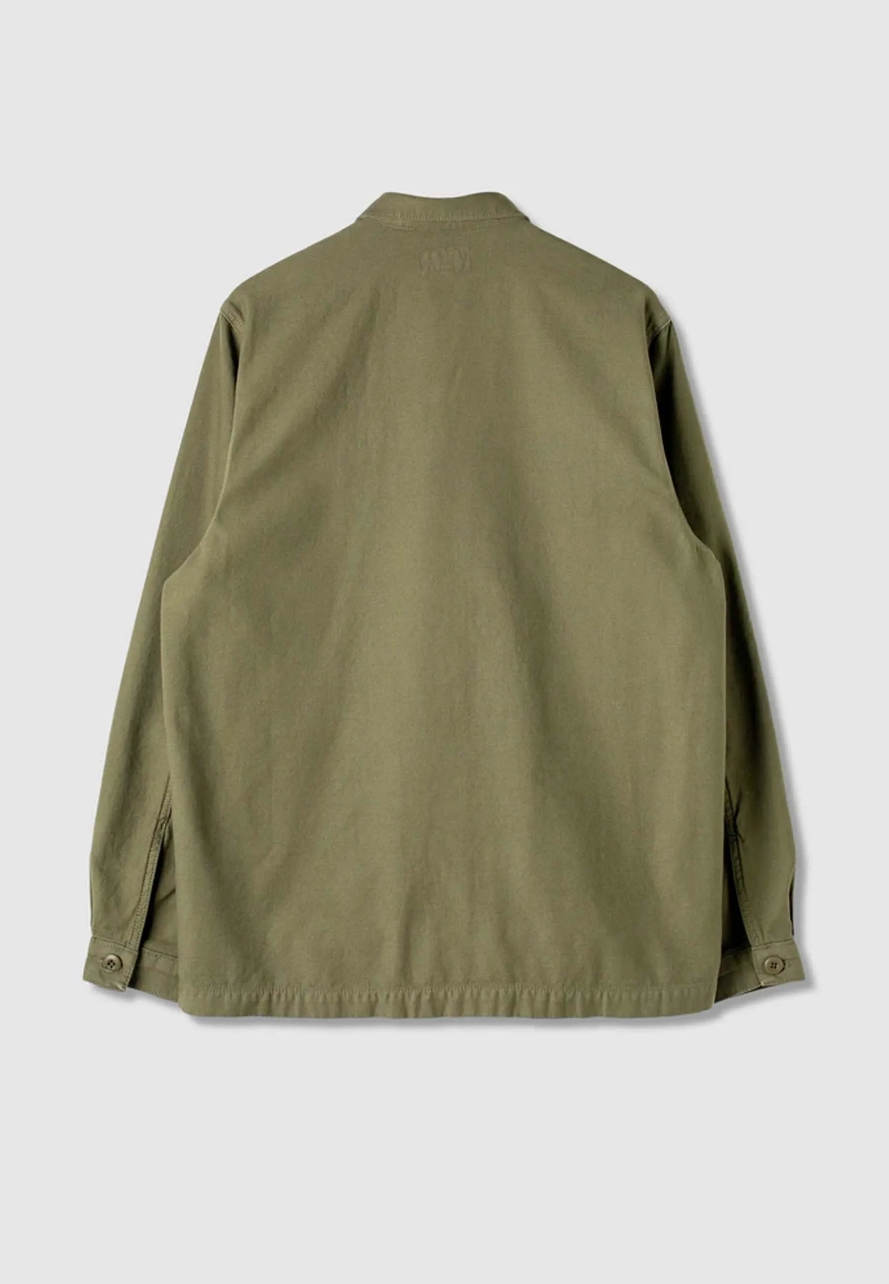 Painters Jacket - olive sateen