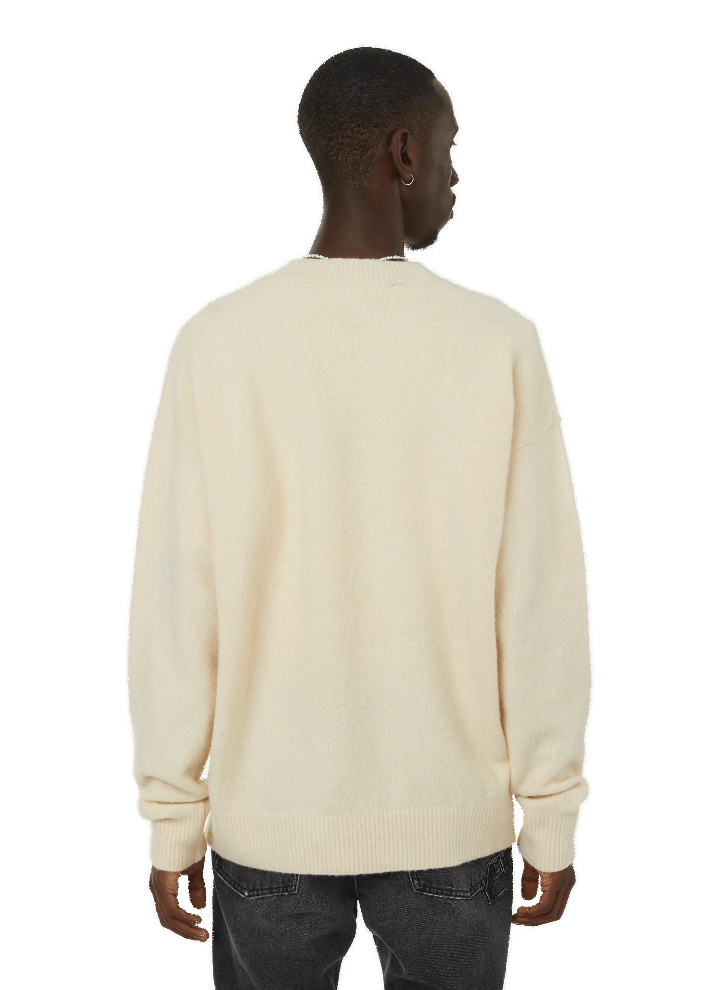 Palm angels  Oversized jumper - White