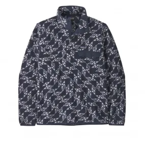 Patagonia Lightweight Synchilla Snap-T Pullover Fleece (Synched Flight: New Navy)