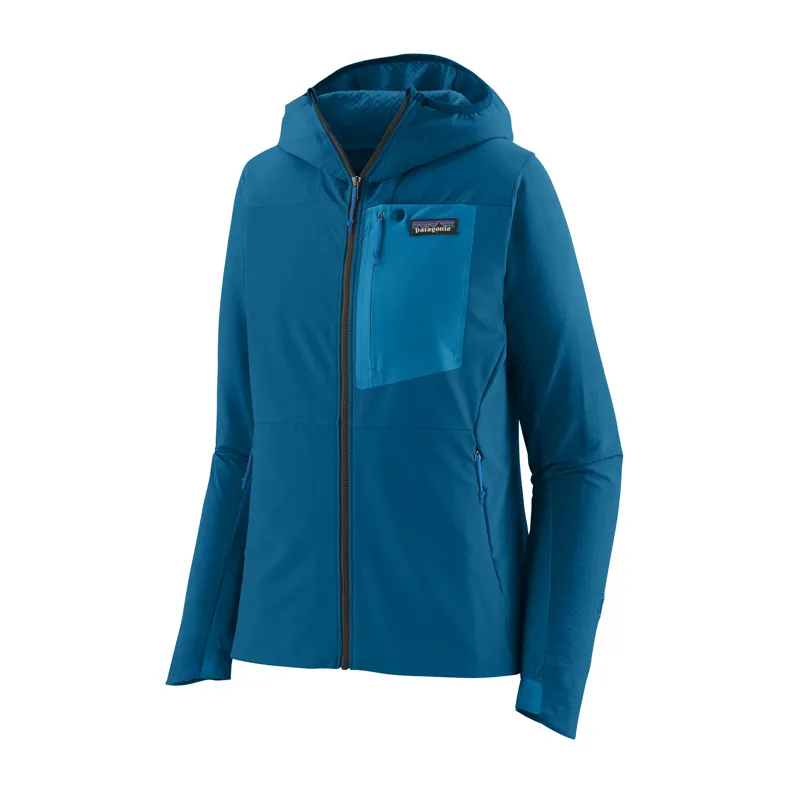 Patagonia Women's R1 CrossStrata Hoodie Endless Blue