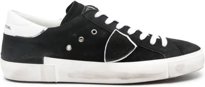 Philippe Model Paris logo-patch sneakers Black