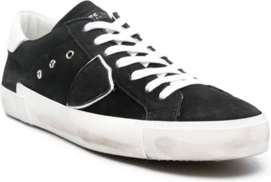 Philippe Model Paris logo-patch sneakers Black