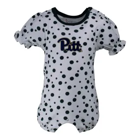 Pitt Polka Dot Girl's Romper