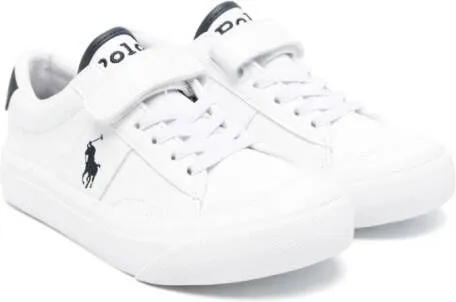 POLO RALPH LAUREN KIDS Theron IV logo-embroidered sneakers White