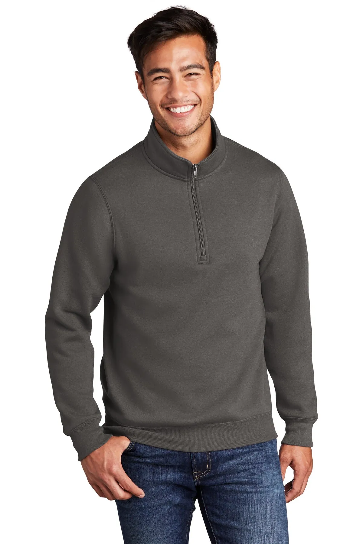 Port & Company - Men's Core Fleece 1/4-Zip Pullover Sweatshirt