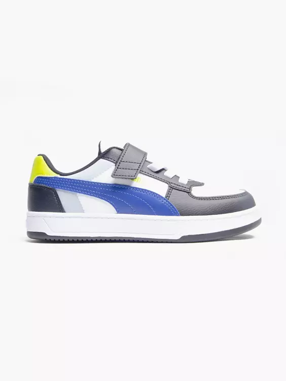 Puma  Junior Caven 2.0 Block Black/White/Blue Trainers