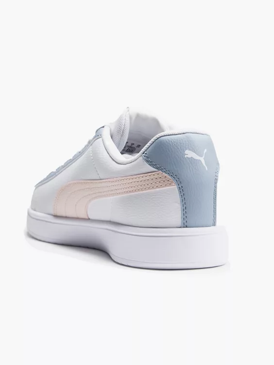 Puma  White/Pink/Blue Rickie Classic Trainers