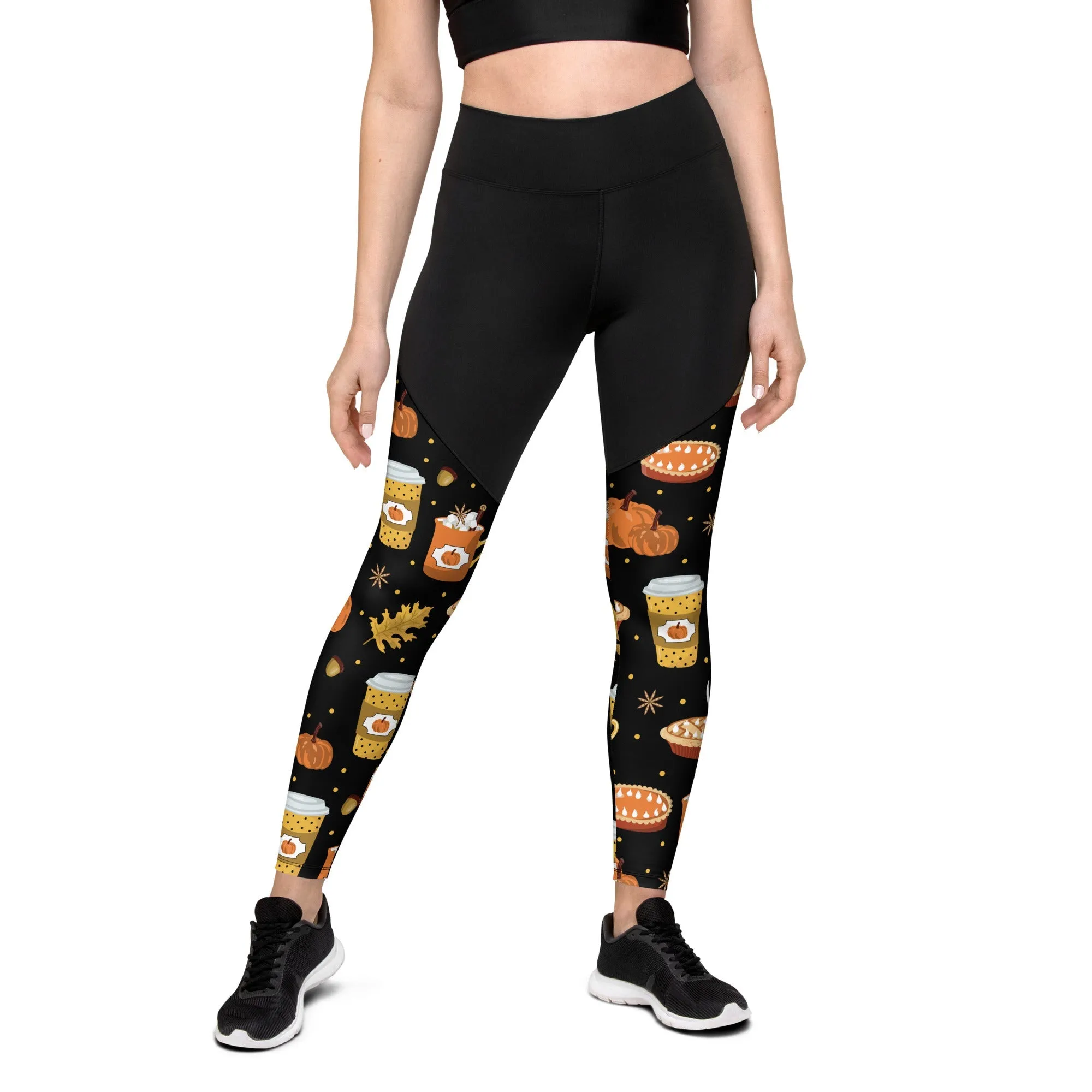 Pumpkin Season Compression Leggings