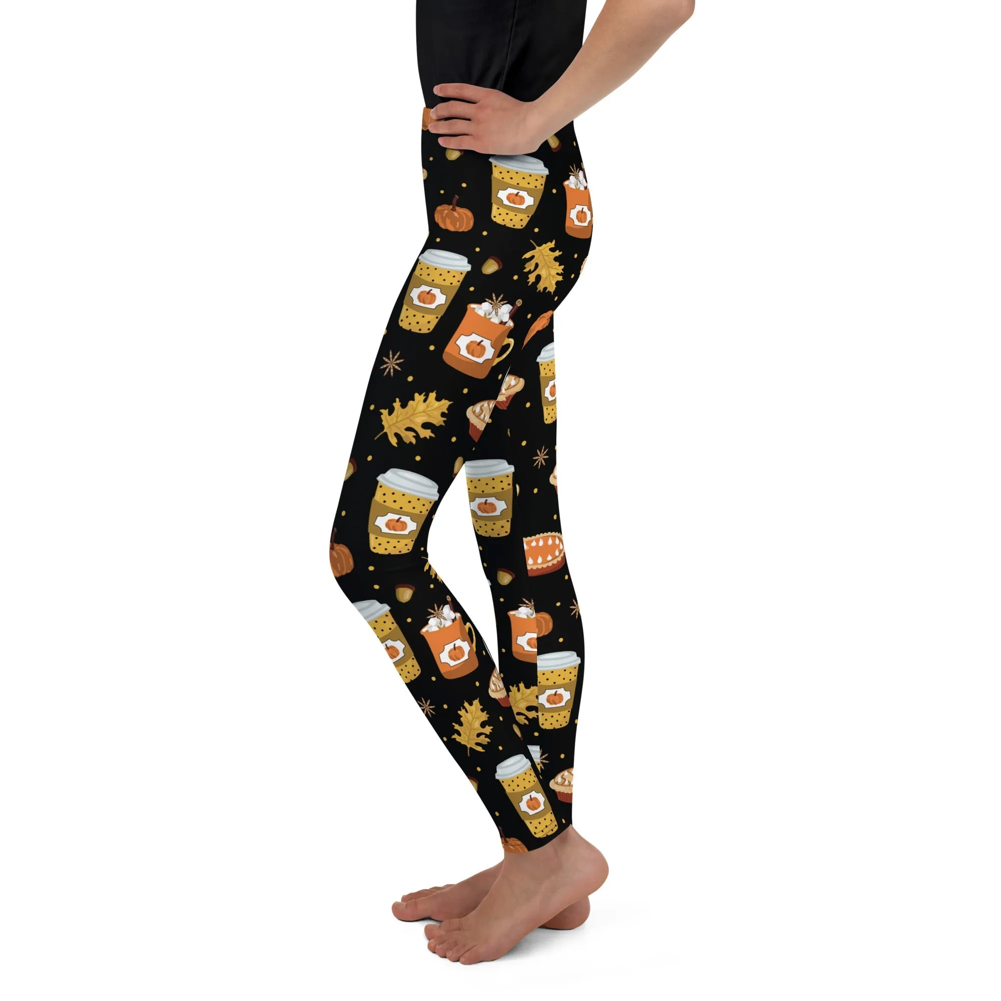 Pumpkin Season Youth Leggings