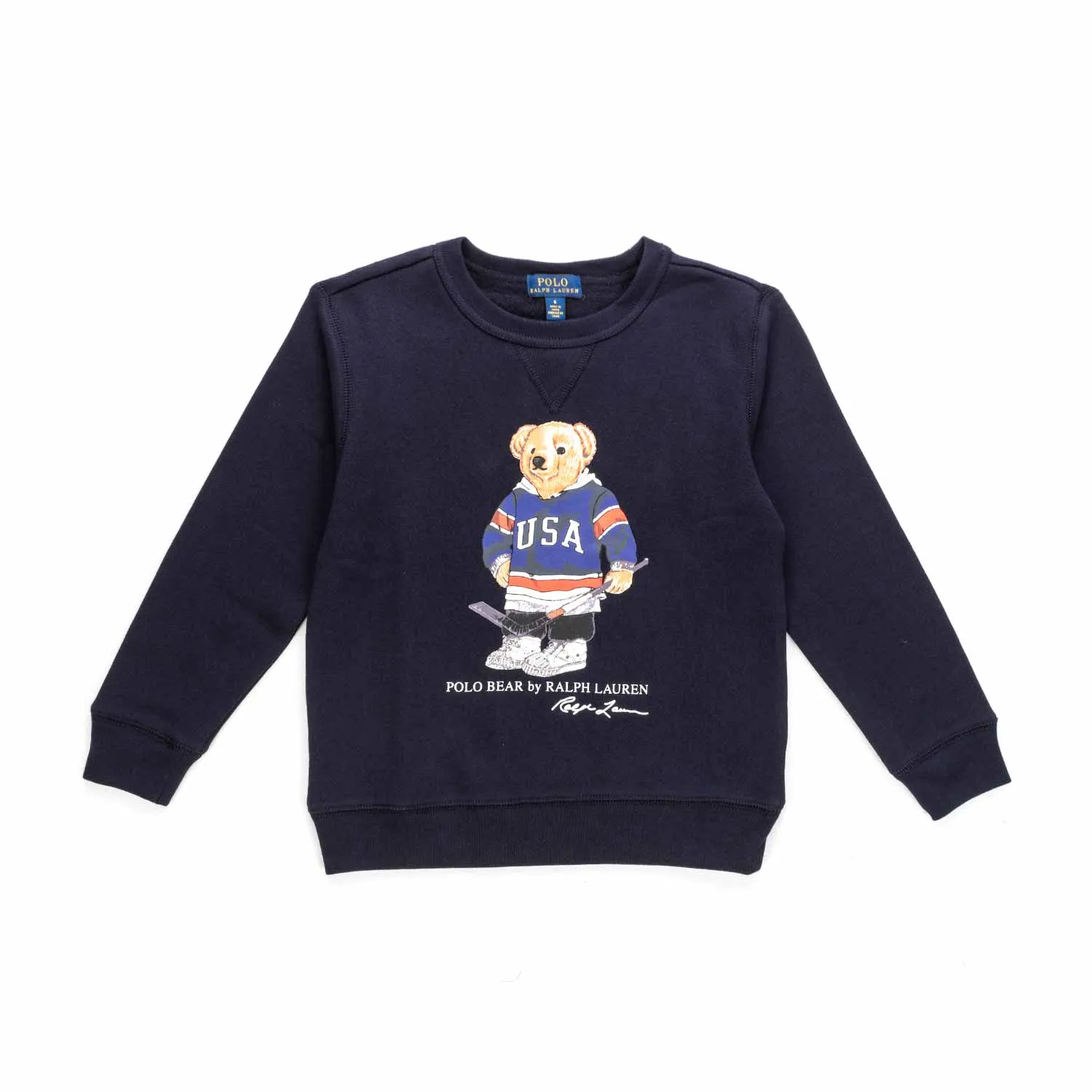 Ralph Lauren Blue Polo Bear Sweatshirt