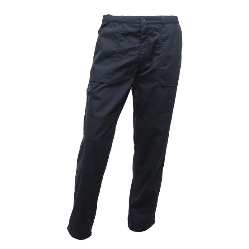 Regatta Mens New Lined Water Repellent Action Trousers (Long Leg) Na