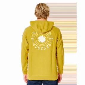 Rip Curl SWC SUN HOODIE IN VINTAGE YELLOW