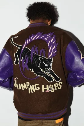 RMY Black Tiger Retro Varsity Jacket