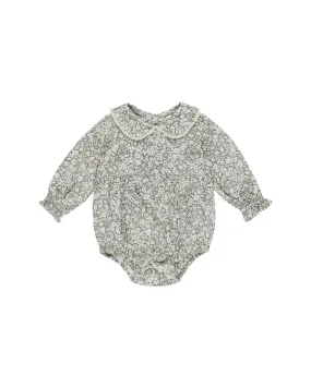 Rylee + Cru - Cora Romper - Green Meadow