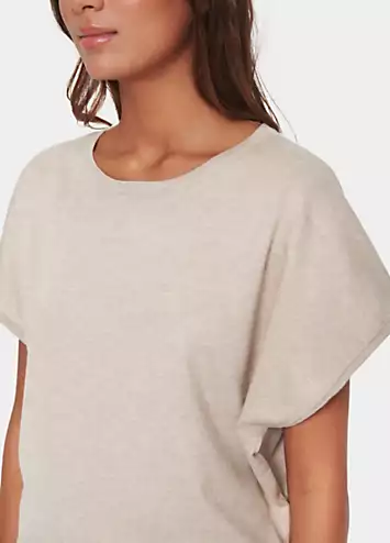 Saint Tropez Mila Short Sleeve Round Neck Pullover | Grattan