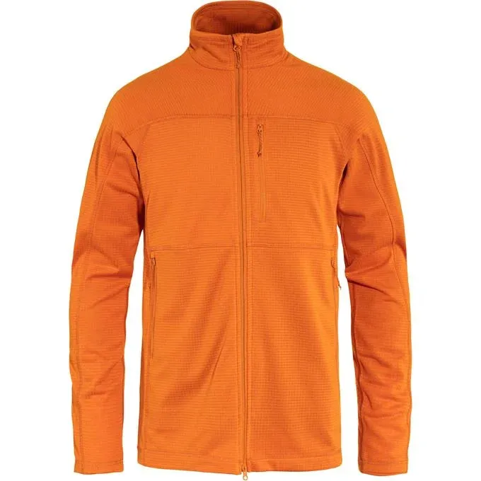 SALE! Men's Fjallraven Abisko Lite Fleece Jacket - Lightweight Trekking Jacket