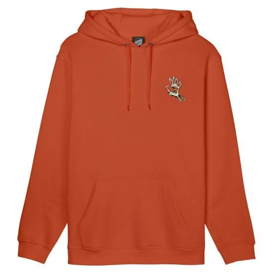 Santa Cruz Erode Dot Mono Mens Hoodie - Terracotta