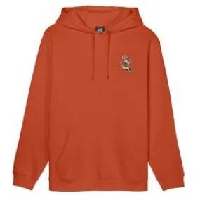 Santa Cruz Erode Dot Mono Mens Hoodie - Terracotta