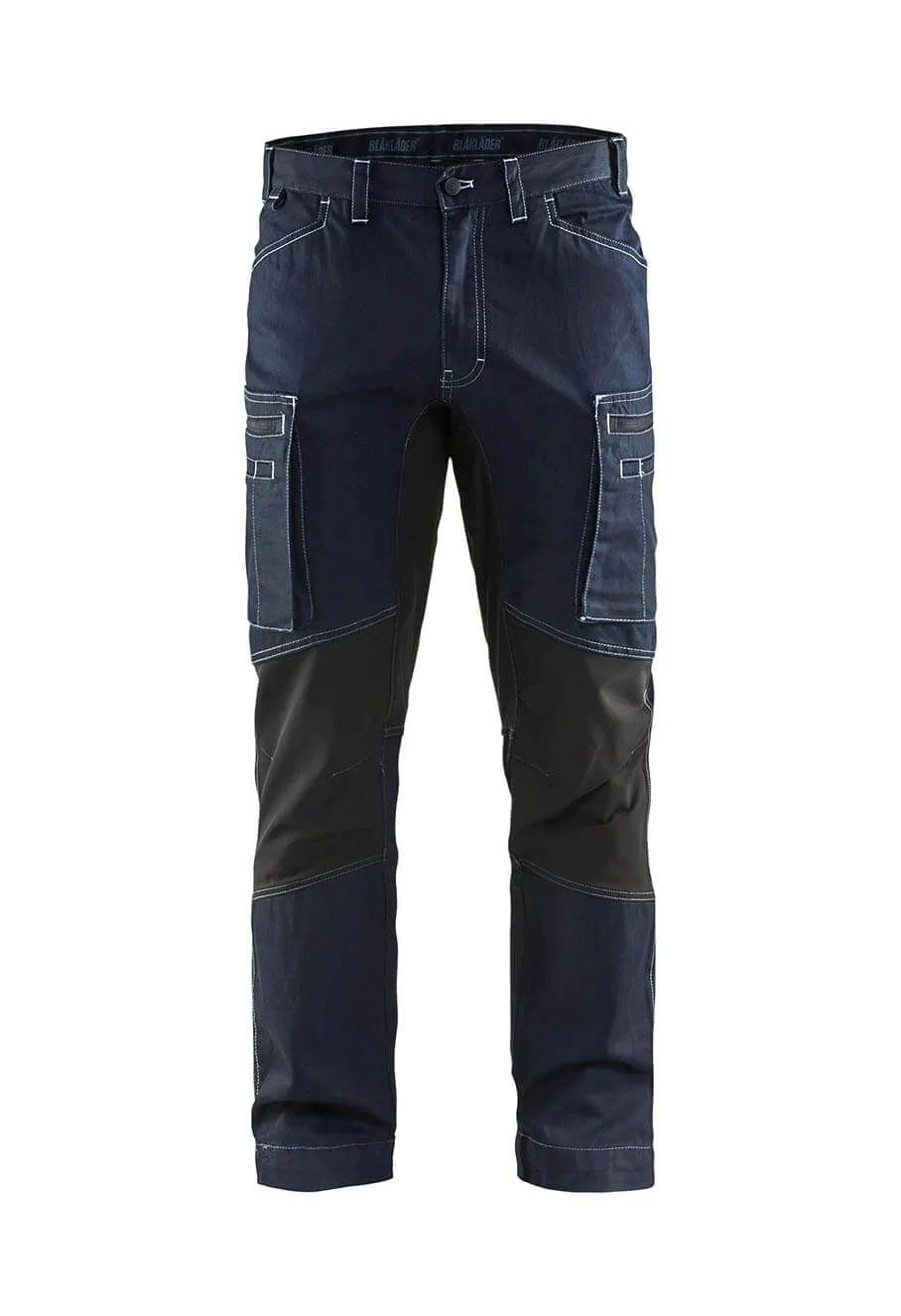 Service Trousers Stretch 1459 Marineblauw/Zwart - Blåkläder