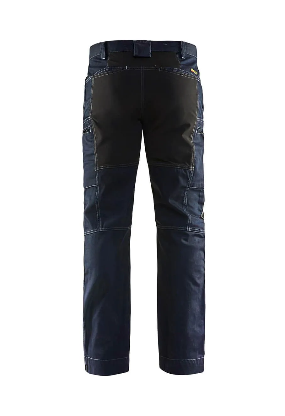 Service Trousers Stretch 1459 Marineblauw/Zwart - Blåkläder