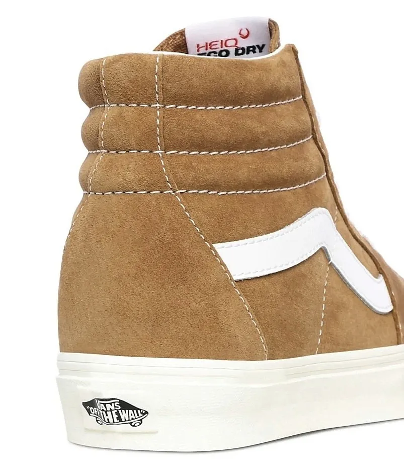 shoes Vans Sk8-Hi - Pig Suede Tobacco Brown