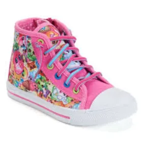 Shopkins High Top Fashion Sneakers Zip Up ...