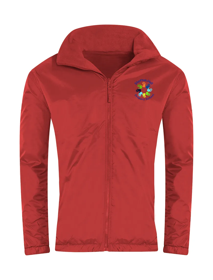 Shotton Hall Primary School Red Showerproof Jacket