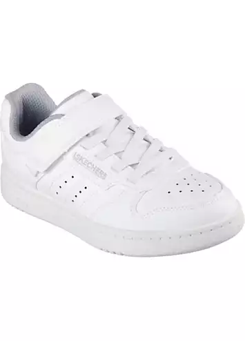 Skechers Boys White Quick Street Trainers