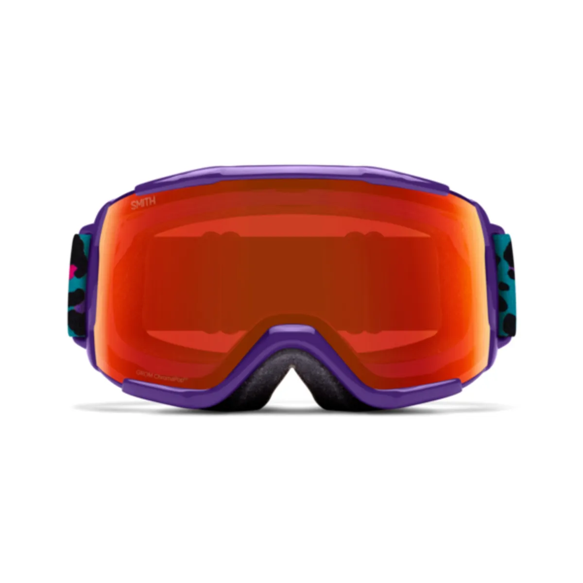 Smith Grom Goggles + ChromaPop™ Everyday Red Mirror Lens Junior