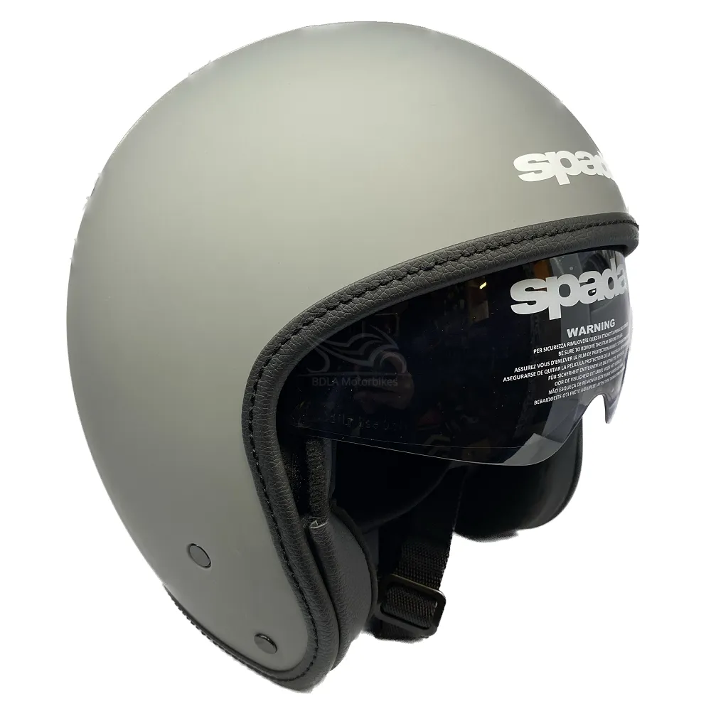 Spada Ace Plain Helmet - Matt Grey