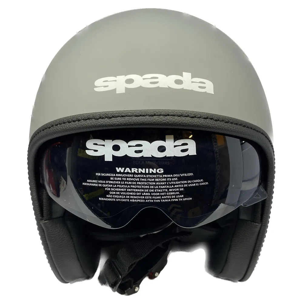 Spada Ace Plain Helmet - Matt Grey